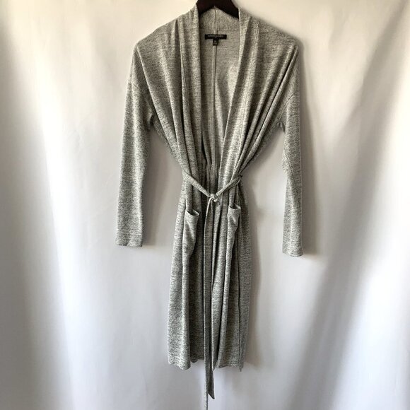 Banana Republic Other - Banana Republic Women's Heather Gray Long Sleeve Robe Size XS